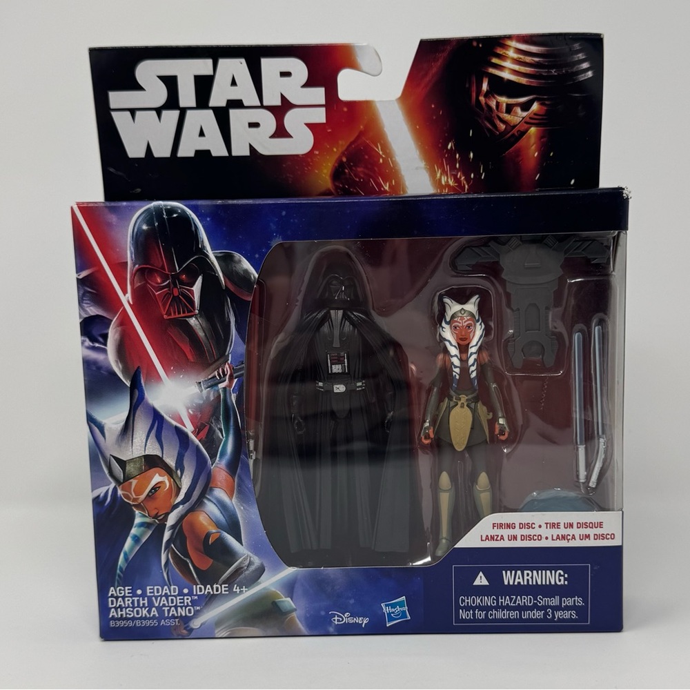 Star Wars Rebels Darth Vader & Ahsoka Tano Space Mission 2-Pack Action Figures